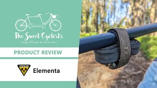 Topeak Elementa EDC Bike Frame Strap Review  feat Removable Nylon Hoops  AntiScratch Fabric [upl. by Rizzi]