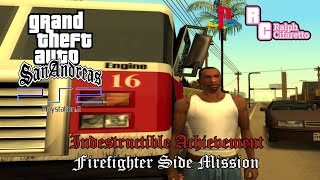 GTASA PS2 Edition  Indestructible Achievement  Firefighter Side Mission Retroachievements Guide [upl. by Pilar891]