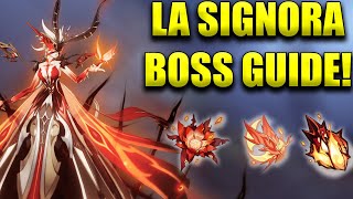 Genshin Impact La Signora Weekly Boss Fight Beginners Guide How To Unlock amp Fight [upl. by Witha286]