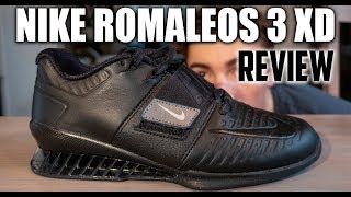 BEST WEIGHTLIFTING SHOES  Nike Romaleos 3 XD Review [upl. by Airdua]