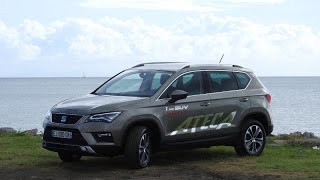 Vidéo essai Nouveau Ateca SEAT 2017 Grantomobilfr en Martinique [upl. by Elrahc]