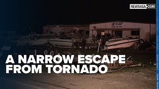 San Antonio Woman Survives Tornado [upl. by Epstein]