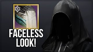 The New Iron Banner Helm Looks Amazing For A Faceless Look  Destiny 2 Fashion [upl. by Janiuszck]