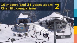 The incredible leaps of three decades of technology evolution Chairlift comparison part 23 [upl. by Ytsirhc]