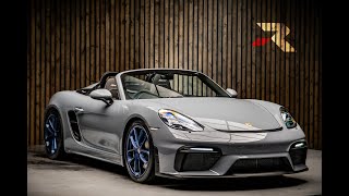 Porsche 718 Spyder 40 Spyder PDK Euro 6 ss 2dr [upl. by Leilamag]