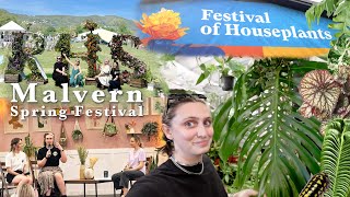 come with me to RHS Malvern Festival of Houseplants 🪴🌷 amp see what I bought [upl. by Meredeth]