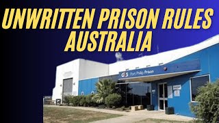 UNWRITTEN LAWS OF THE AUSSIE PRISON SYSTEM podcast prisonlife jail prison viralvideo crime [upl. by Pincince782]