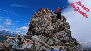 Ferrata Ra Gusela al Nuvolau [upl. by Idnis370]