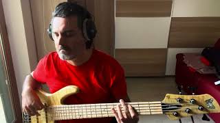 Prefab sprout appetite fodera monarch custom passive mode bass cover [upl. by Derf]