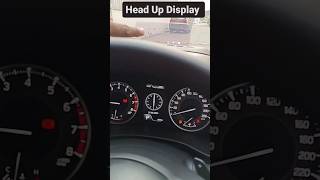 Head up Display feature working and information Toyota Urban cruiser Taisor Top model shorts [upl. by Rettig]