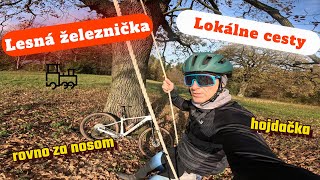 Po stopách lesnej železničky lokálne mtb traily a cyklomonológ [upl. by Tayyebeb]