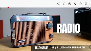 നല്ലൊരു റേഡിയോ പരിചയപ്പെട്ടാലോ best quality rechargeable Radio [upl. by Anicul877]