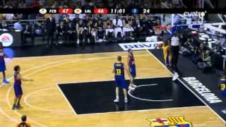 Regal FC Barcelona  Los Angeles Lakers NBA Europe Live Tour 2010 7102010 [upl. by Demmer608]