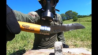 OPINEL N° 10 CARBON STEEL  KNIFE DESTRUCTION TEST  UNTIL IT BREAKS  OPINEL No 10  XTREME TEST [upl. by Brelje]