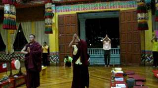 Drukpa KLNgondro Prostration Practice [upl. by Goldner]