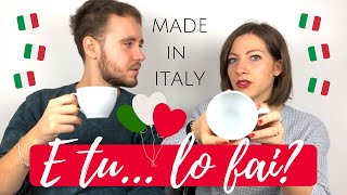 Sei ITALIANO se FAI queste 5 COSE tradizioni abitudini e usanze italiane Learn Italian Habits 😂 [upl. by Lehte101]