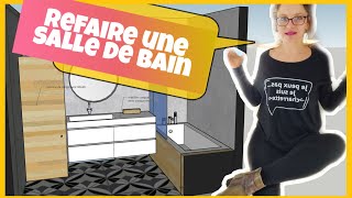 Refaire une salle de bain Bonne gestion de projet [upl. by Namruht]