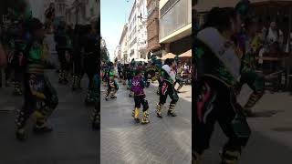 🇧🇴 CAPORALES COPACABANA 🇵🇪 💃🤗❤️💛💚 caporales bolivia caporal caporalita sambos shorts [upl. by Adiraf]