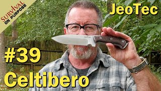 JeoTec No 39  Spanish Survival or Bushcraft Knife  Sharp Saturday [upl. by Nodanrb]