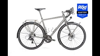 Falkenjagd Titanium Bikes Aristos CX Gravel 2023 [upl. by Han12]