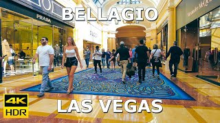 Bellagio Las Vegas  Saturday Walking Tour  November 2023 [upl. by Larisa542]