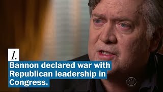 Four takeaways from Bannon’s interview on “60 minutes” [upl. by Yecnuahc774]