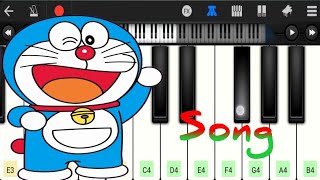 Doraemon theme song Piano tutorial  Walk band  Rohit Musicfy [upl. by Laud]