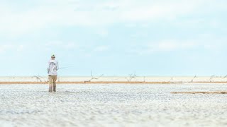 Fly fishing for Bonefish in Acklins island Bahamas [upl. by Sinnoda]