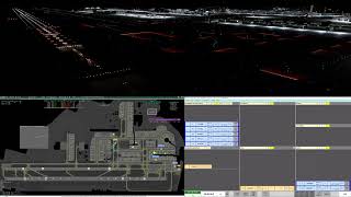 EGKKGND  Gatwick Ground  Vatsim UK ATC  3001  Towerview Part 4 [upl. by Asum718]