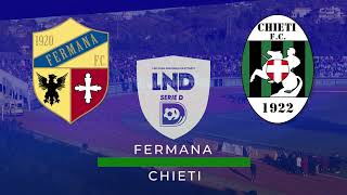 Fermana  Chieti IN DIRETTA SU RETE8  Mercoledì 23 Ottobre dalle ore 2030 Promo Tv [upl. by Reich]