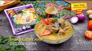 Resipi Kurma Ayam Babas [upl. by Lilybelle]