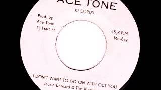 Jackie Bernard amp The Kingstonians  I Dont Want To Go On Without You 1974 [upl. by Kegan]