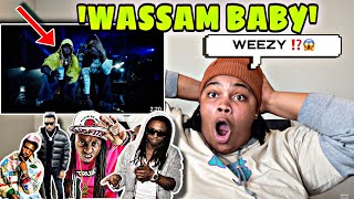 REACTING TO ‘WASSAM BABY’ by ROB49 ft LIL WAYNE 😱🔥finally reaction rob49 lilwayne iamlstv [upl. by Tiffie]