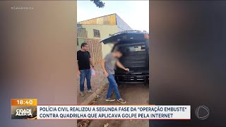 Polícia prende 6 pessoas da quadrilha do ‘golpe do novo número’ em Ribeirão Preto [upl. by Enajyram]