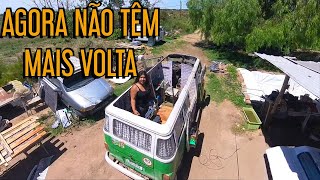 CORTAMOS TODO O TETO DA KOMBI Ep136 [upl. by Dorelia]