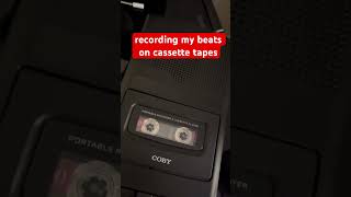 Recording beats on cassette tapes mpcx mpc [upl. by Mizuki403]