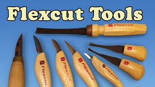 Complete Flexcut Wood Carving Tool Review Knives Chisels Palm Tools [upl. by Ecnarolf]