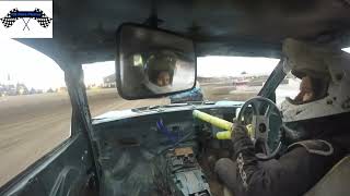 Onboard 440 Macauley’Big Mac’Mills Unlimited Bangers Icebreaker at Kings Lynn 21124 Heat 7 BRCM [upl. by Porett]