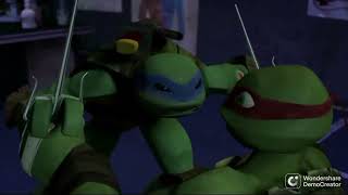 TMNT 2012 Parasitica Raph vs Leo [upl. by Ataner977]