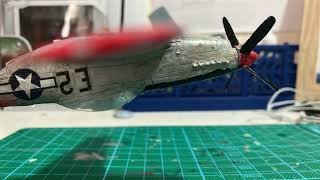 P51 mustang Airfix short film [upl. by Maureen]