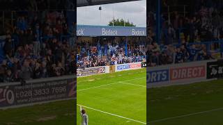 David McDaid 90th minute winner Vs Portadown goal football nifl footballfans glenavon shorts [upl. by Demha535]