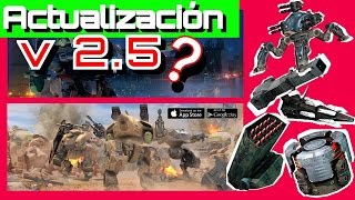 ACTUALIZACIÓN  25  War Robots en español [upl. by Gokey]