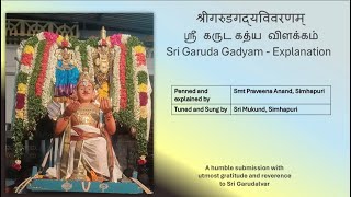 Sri Garuda Gadyam Explanation [upl. by Dinse]