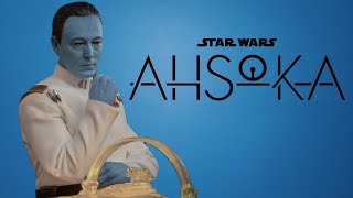 Star Wars Hot Toys Grand Admiral Thrawn Ahsoka Unboxing amp Review [upl. by Joella]