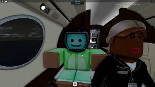 ROBLOX Skylink  Nice flight on a Gulfstream [upl. by Eibot]