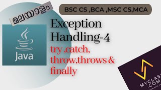 More about Exception 4try catch throw throws and finally explanation with program [upl. by Nehemiah]