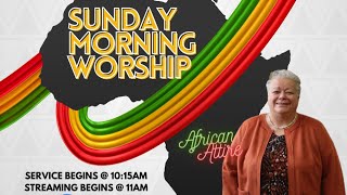 FGCampM African Attire Worship Service 21824  opendoorseason [upl. by Neetsuj]