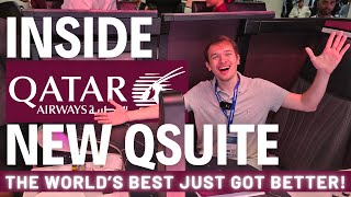 Inside Qatar Airways NEW Qsuite Next Gen The worlds best business class [upl. by Euridice208]