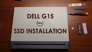 DELL G15 5515 SSD INSTALLATION [upl. by Einolem179]