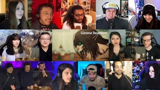 Eren vs Marley War For Paradise Reaction Mashup [upl. by Cogan]